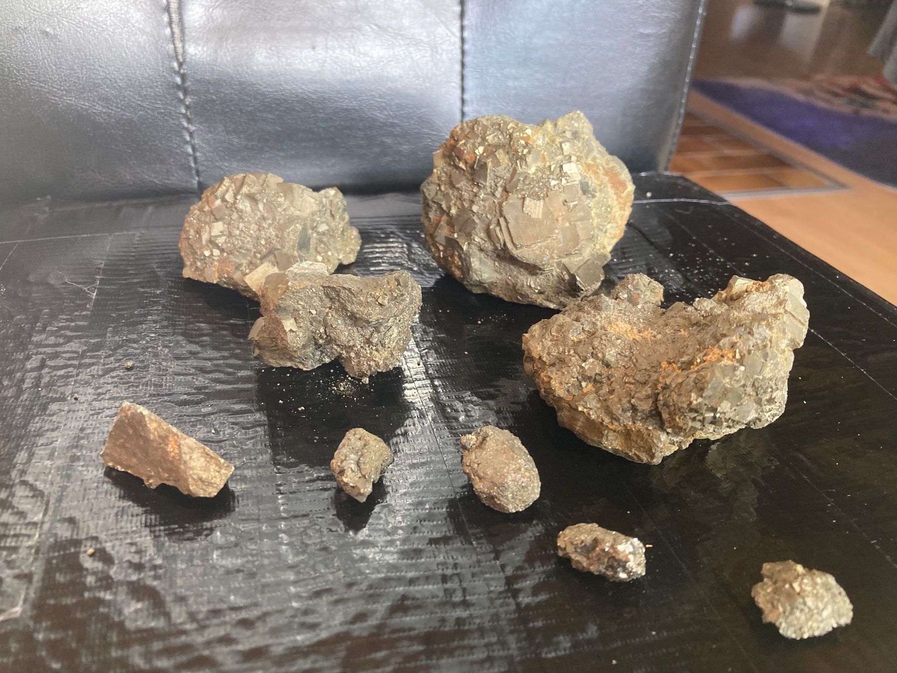 Minerali & Pietre curative: Pyrit-Sammlung – Usato da Ruschein venduto da strudelbrown 1