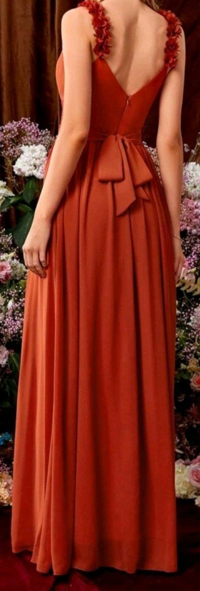 Shein Kleider: Abendkleid, Festkleid, Kleid orange – Neu und originalverpackt aus Dicken von anita-123 1