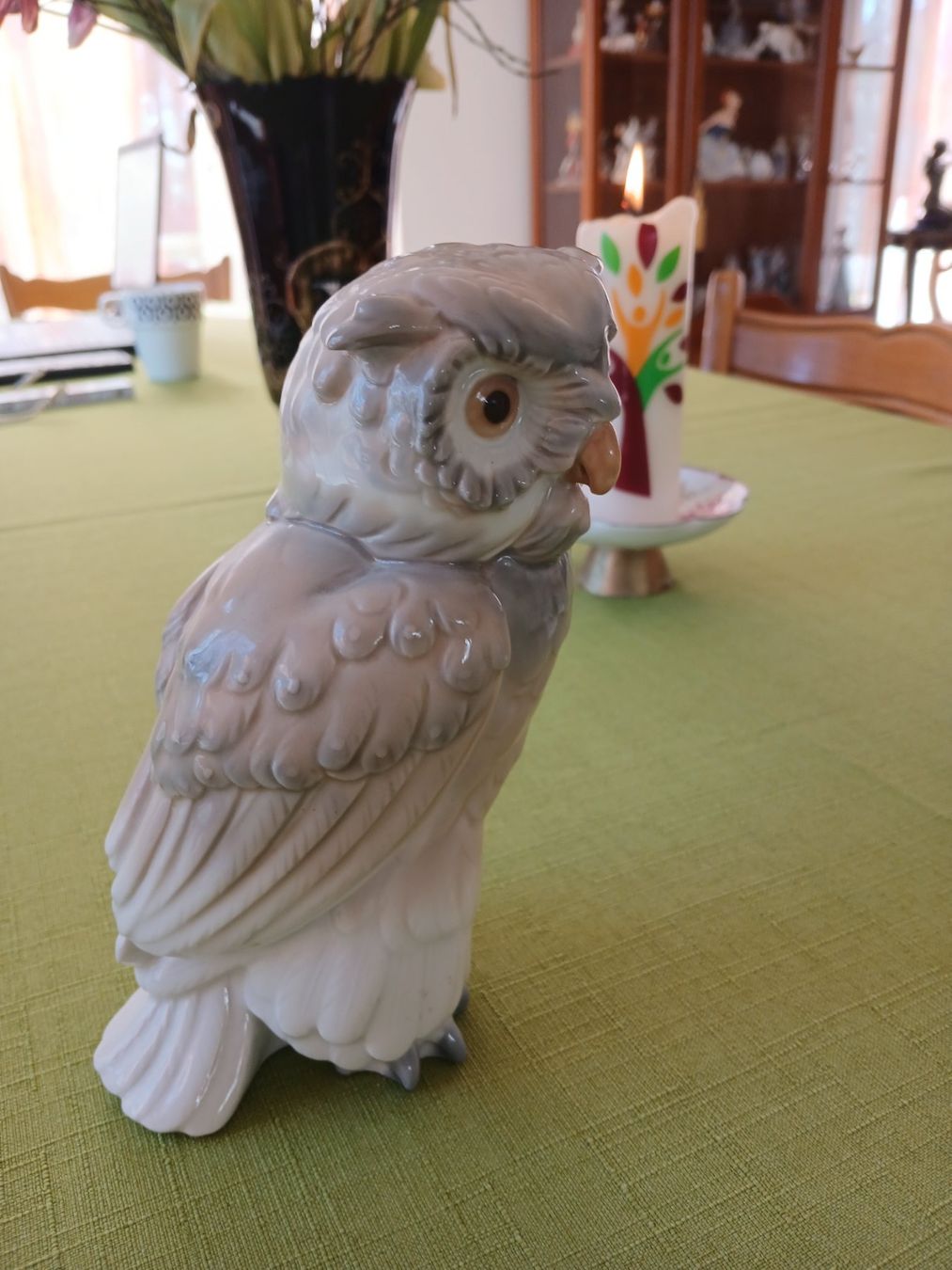 Statuette: Porzellan-Figur >>Eule<< – Usato da Hinwil venduto da Unglaubliche-Treffer 1
