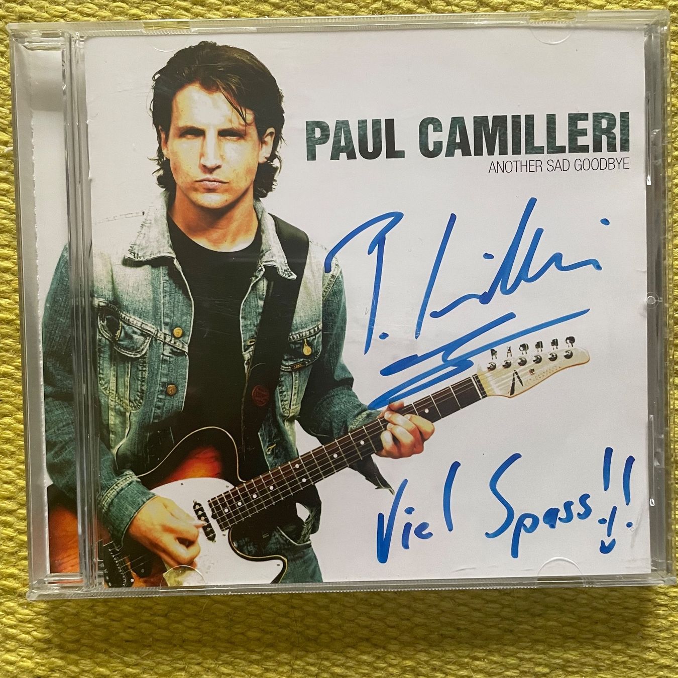 CD: PAUL CAMILLERI-MIT UNTERSCHRIFT ANOTHER SAD GOODBYE – Usato da Rorschacherberg venduto da CD-Roli