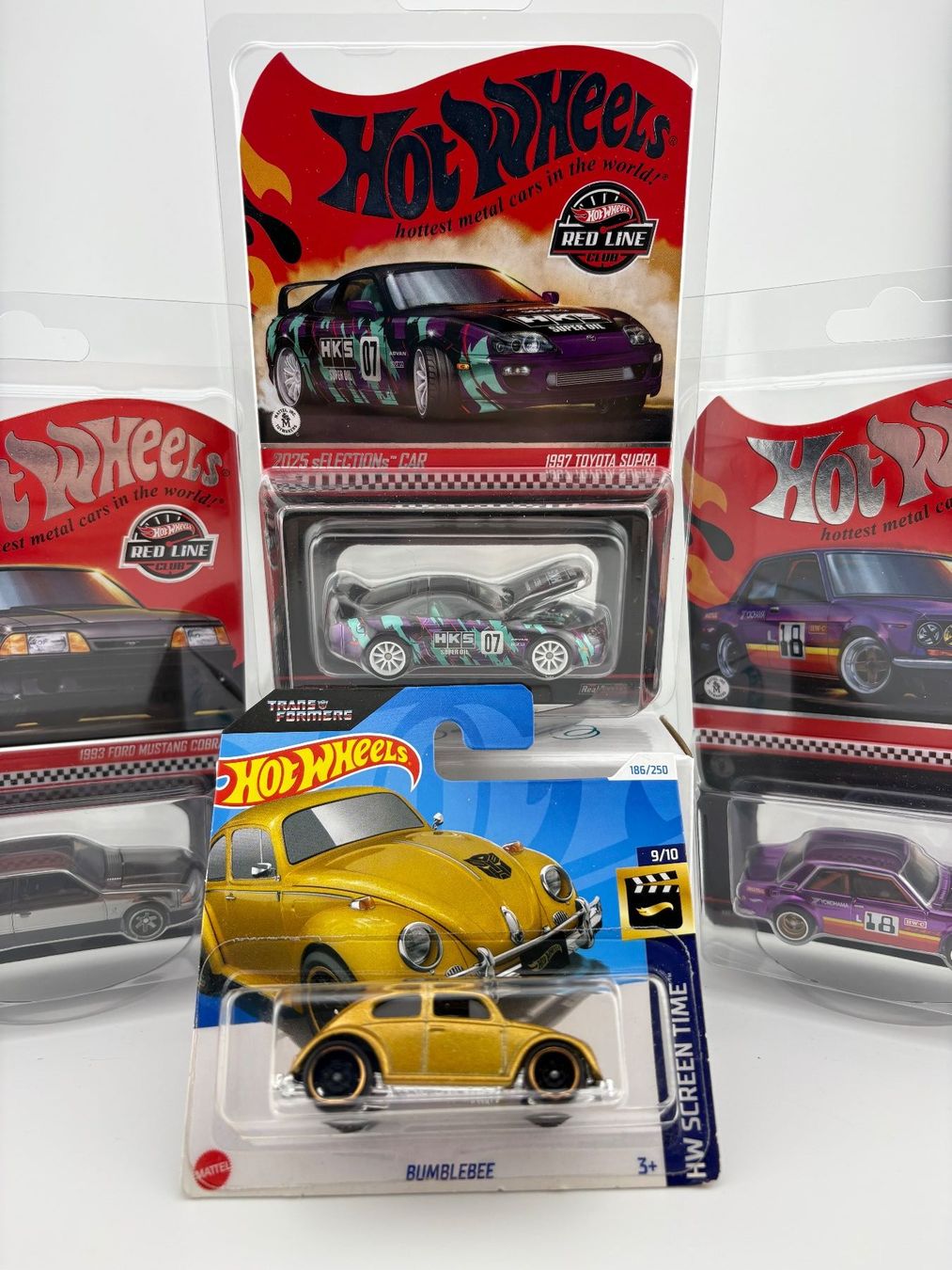 Hot Wheels Modellautos: Hot Wheels Bumblebee VW Käfer Transformers - 2024 - 186/250 – Neu und originalverpackt aus Flawil von HeisseReifen