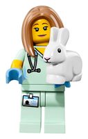 VETERINARIAN LEGO MINIFIGURE 71018 serie 17 open‪ bag‪‪