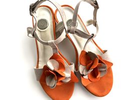 Sandalette,  Miss Roberta orange-sand, Gr. 37