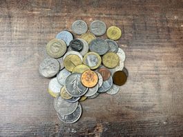 Münzen aus aller Welt Geld