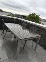 Tisch Polywood 200x100 cm anthrazit