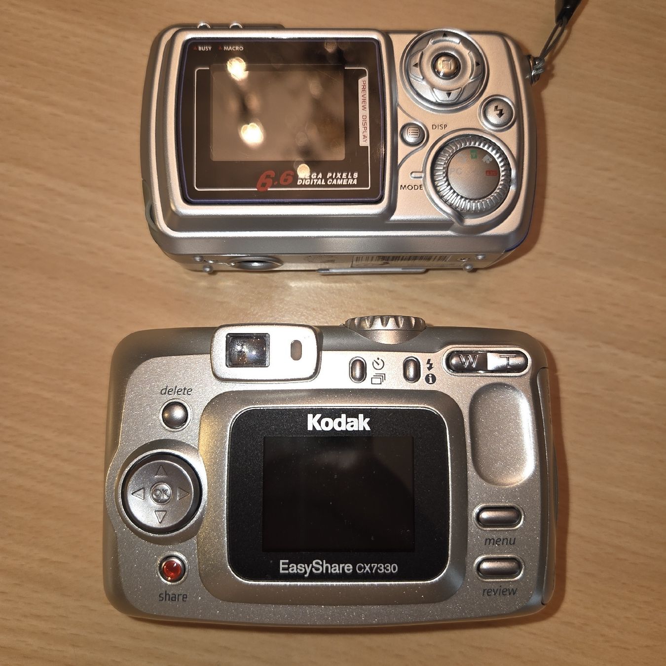 Kodak Kamera: 2 Digitalkameras Kodak EasyShare CX7330 + Hanshing Cam – Defekt aus Kriens von gra_fhn7 7