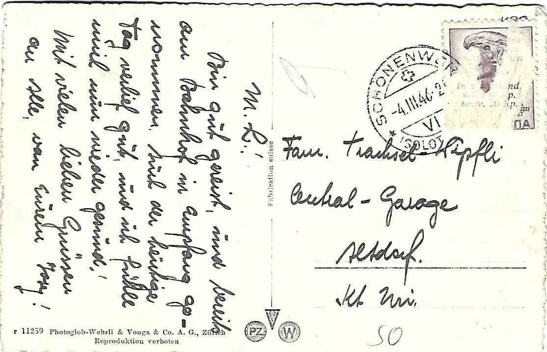 Cartoline postali: Merzelen Kirche  SO – Usato da Wetzikon ZH venduto da Brulu100 1