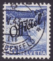 Verwaltungsmarke SBK-Nr. 52 (Officiel 1942) gestempelt