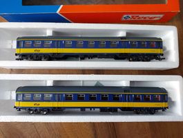 Roco 2 x 44287 - NS Personenwagen 2.Klasse - H0 GS OVP NEU