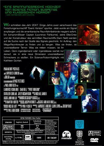 Tutti i DVDs: DVD  Event Horizon - Am Rande des Universums – Usato da Heimberg venduto da Rockenrol 1