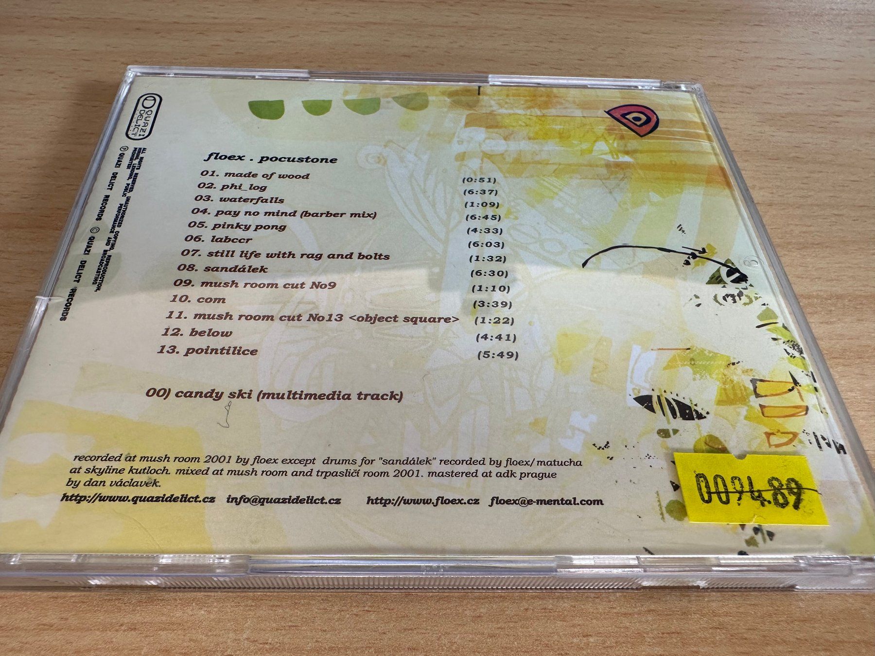 CD: Floex – Pocustone – Usato da Rikon im Tösstal venduto da Alpenmutz 1