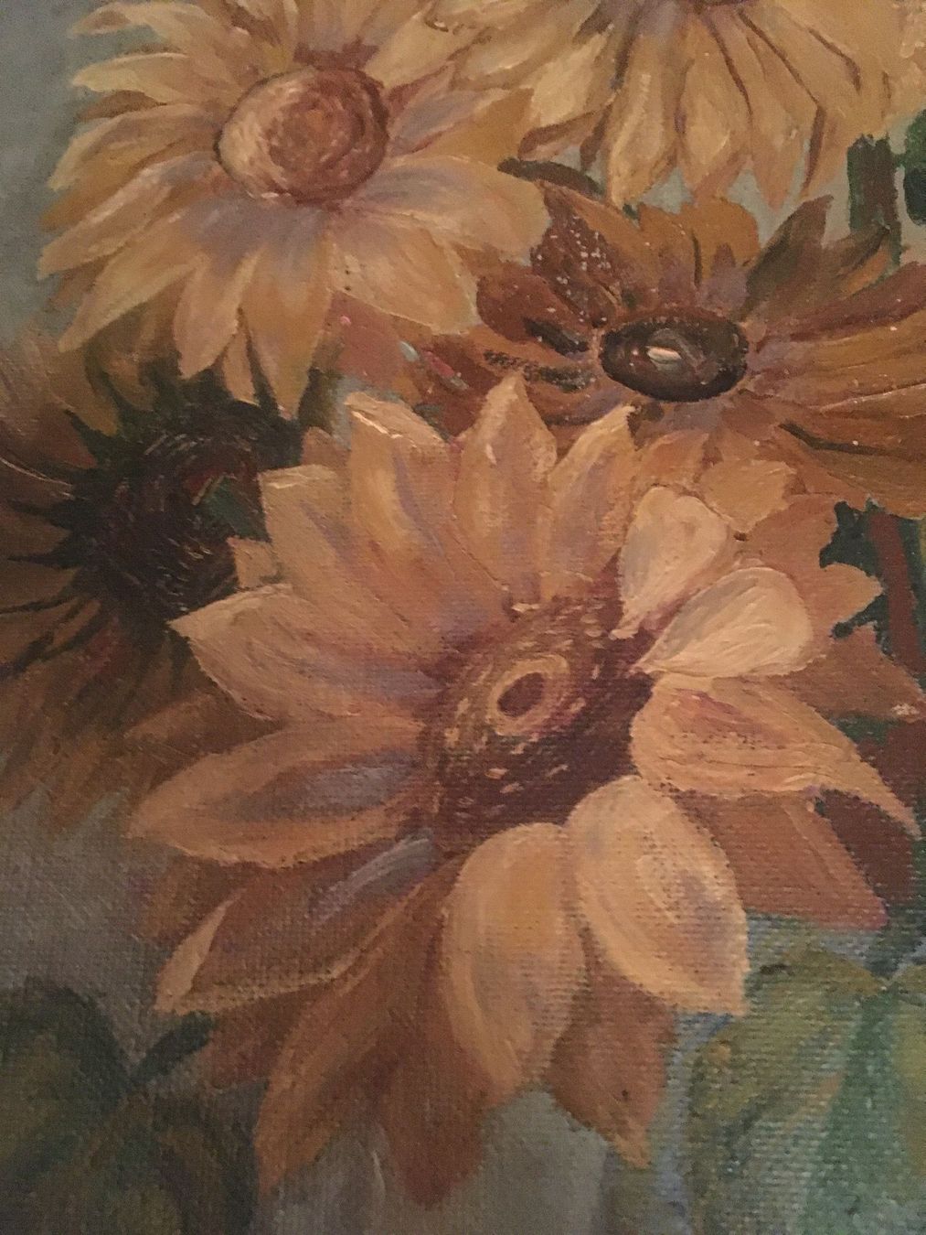 Dipinti: Oelbild Sonnenblumen – Usato da Oberrieden venduto da PEGNE 2