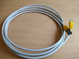 BKS Homenet Gigabit Ethernet Patchkabel 3 m lang, grau