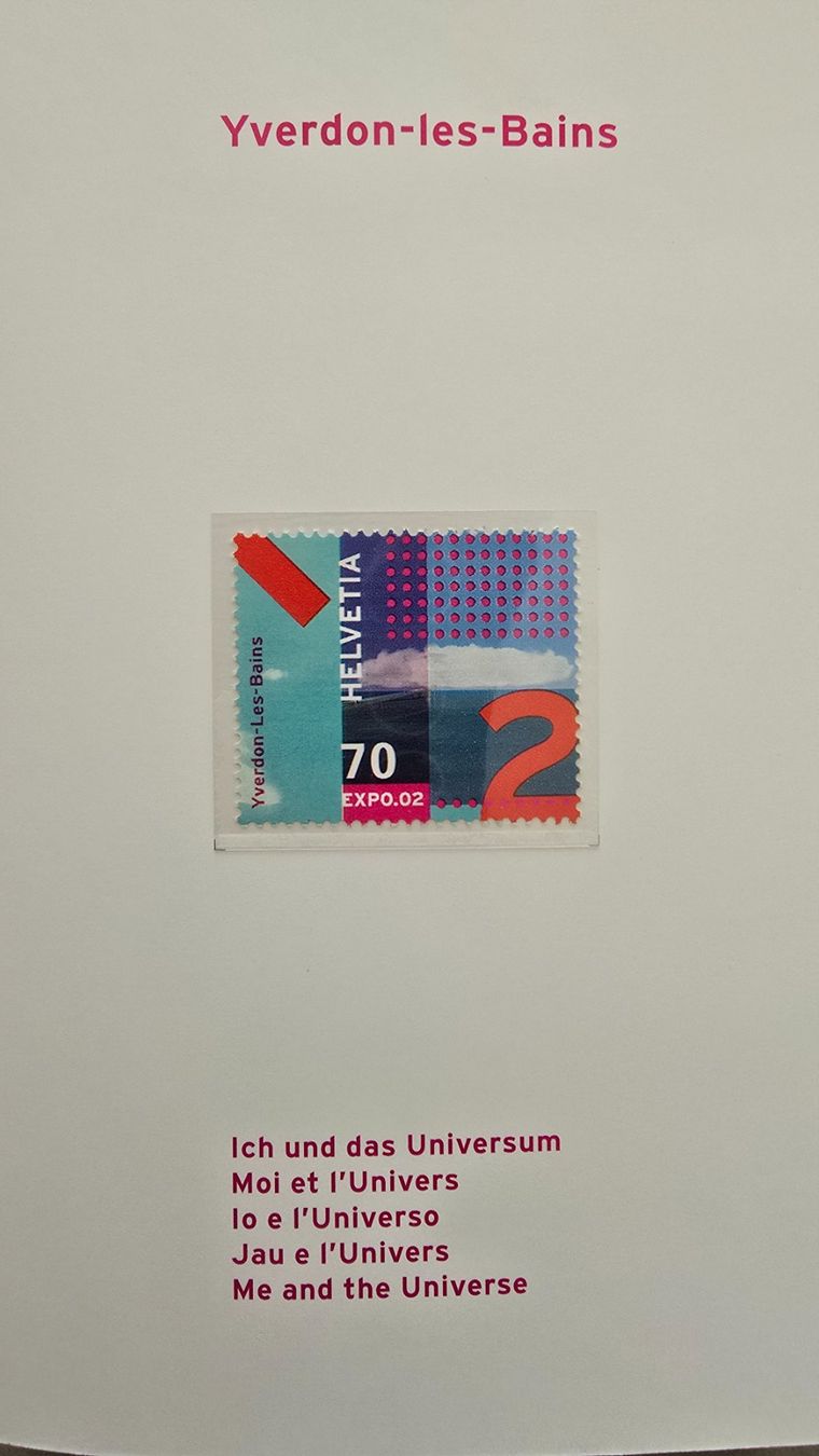 Tutti i francobolli: EXPO.02 - brochure de la Poste 2002 – Usato da Schwyz venduto da Danyclau 3