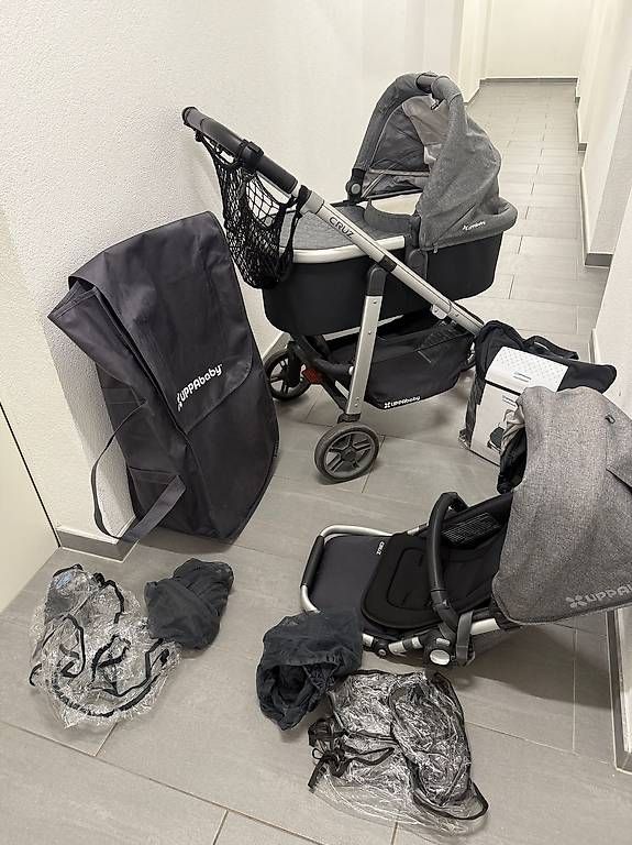 Kinderwagen: UPPAbaby Cruz Kinderwagen SET – Gebraucht aus Allschwil von nic_6yf6