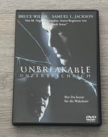 DVD „Unbreakable“ mit Bruce Willis und Samuel L. Jackson 