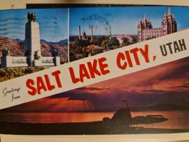 Ansichtskarte Salt Lake City USA 1964