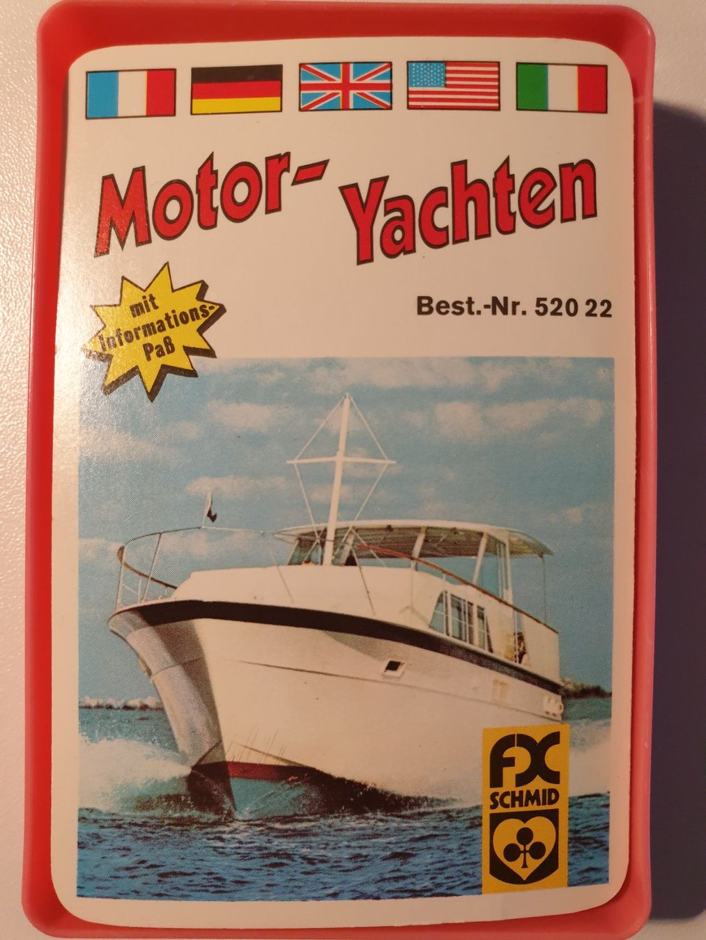 Giochi: Quartett "Motor-Yachten" – Usato da Uster venduto da Andreas7