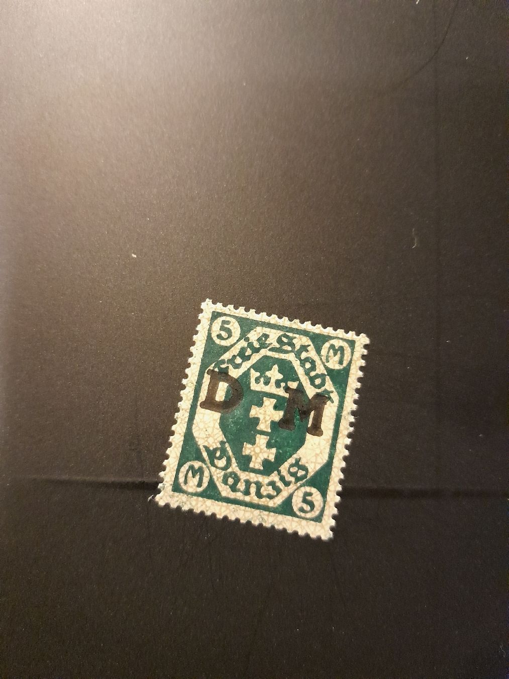 Tutti i francobolli: Timbre rare Dantzig 5 M, parfait pour collectionneurs! – Nuovo (secondo la descrizione) da Marly venduto da globetrotter1723