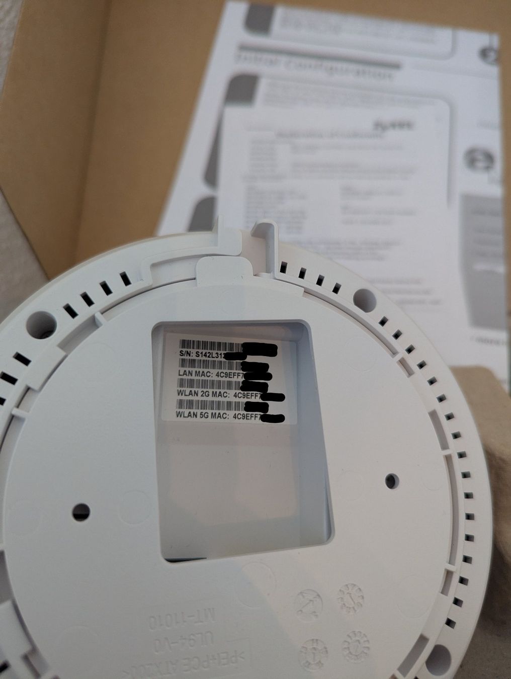 Zyxel WiFi: Zyxel NWA1123-AC WLAN Access Point – Usato da Zürich venduto da ric_5xyd 1