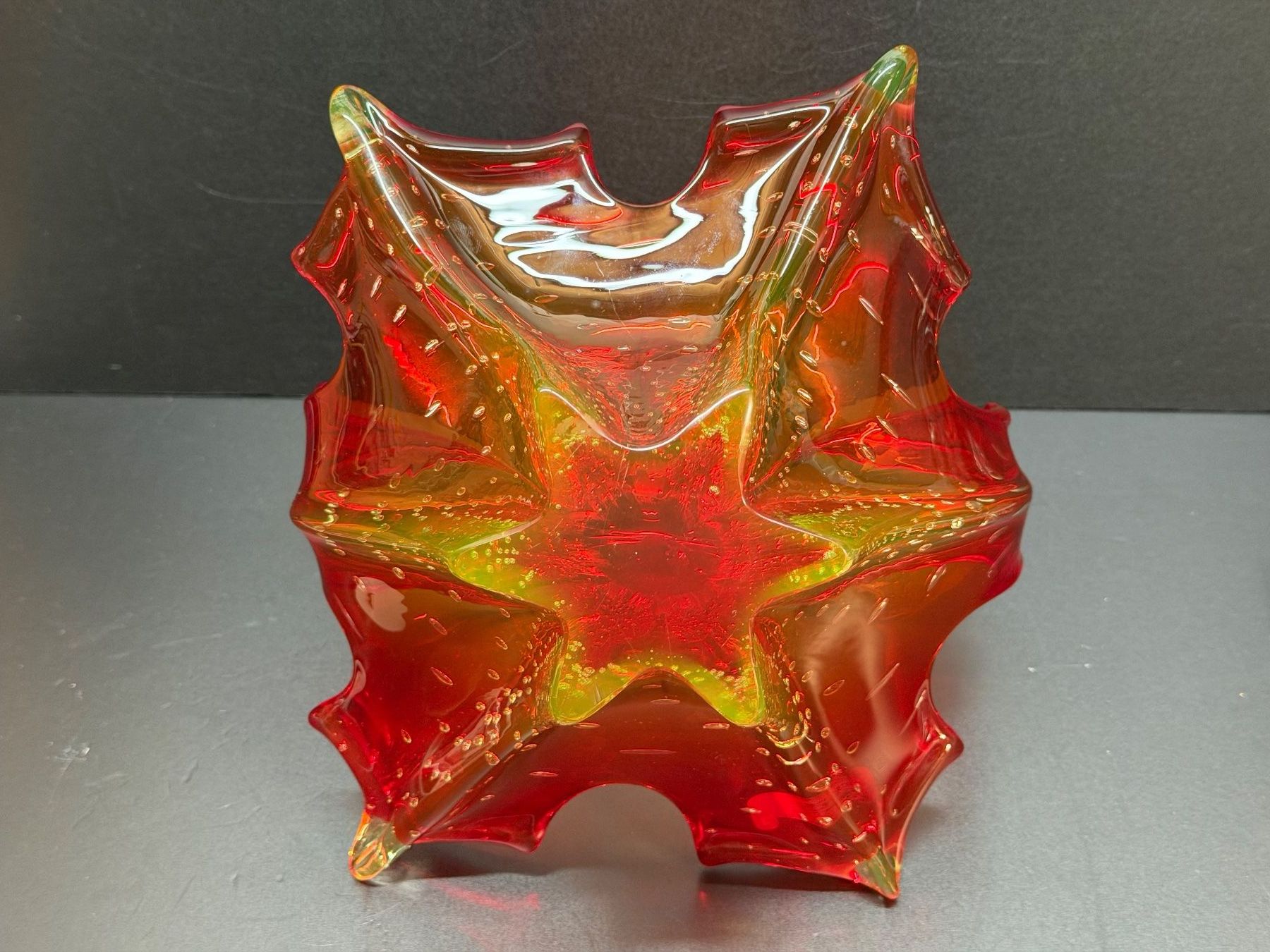 Murano Ciotole: MURANO URANGLASSCHALE VINTAGE - EINFACH EIN TRAUM..... – Usato da Matzingen venduto da Puhbaerli 8