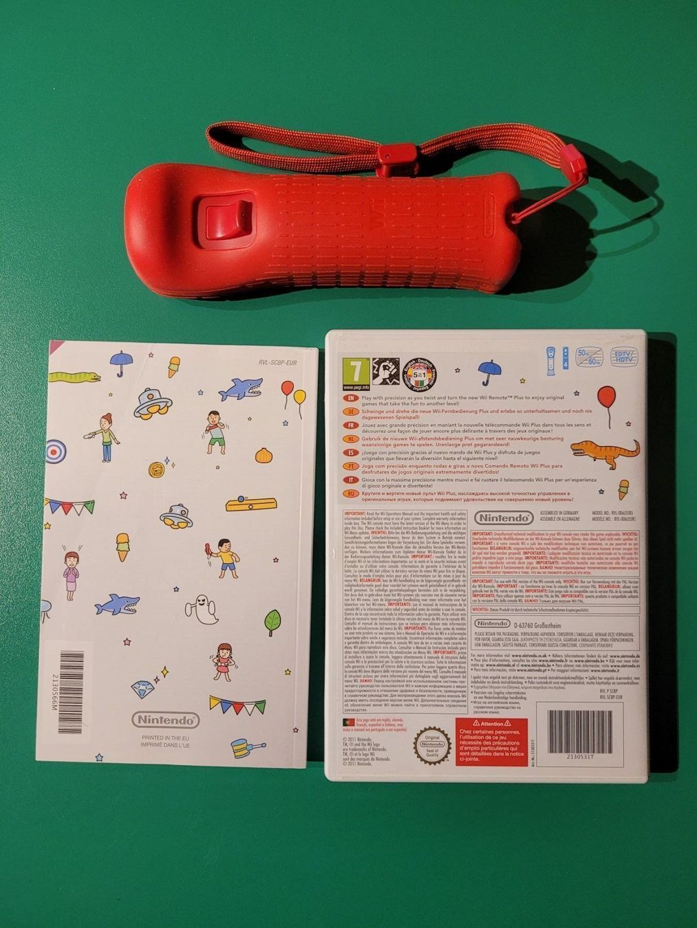 Nintendo Controller: Wii Play Motion + Motion Controller Rot – Gebraucht aus Grindelwald von  1