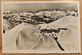 Fliegeraufnahme Weissfluhjoch um 1945