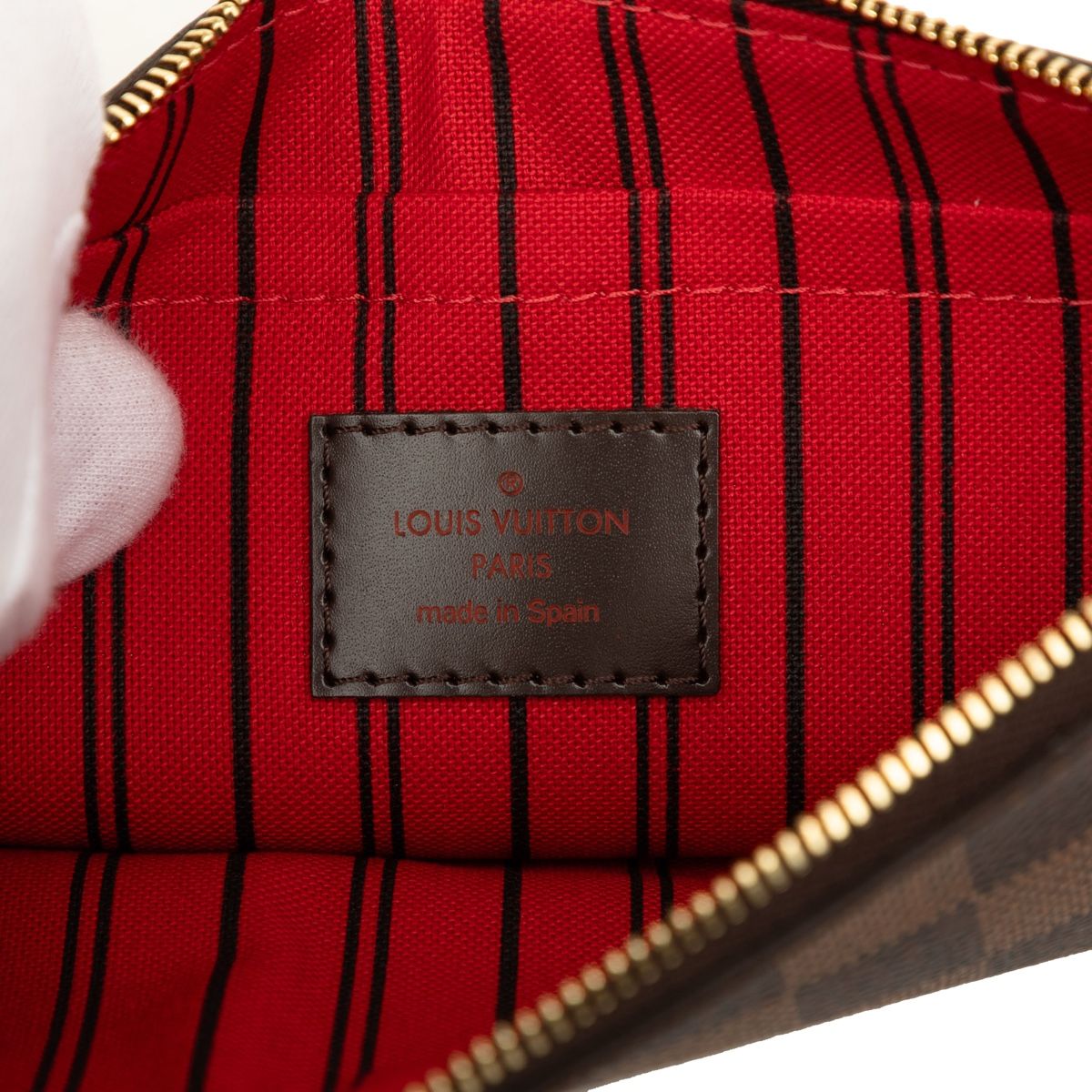 Taschen: Louis Vuitton Neverfull Pouch MM Damier – Neu (gemäss Beschreibung) aus Flawil von HeritageAtelier 5