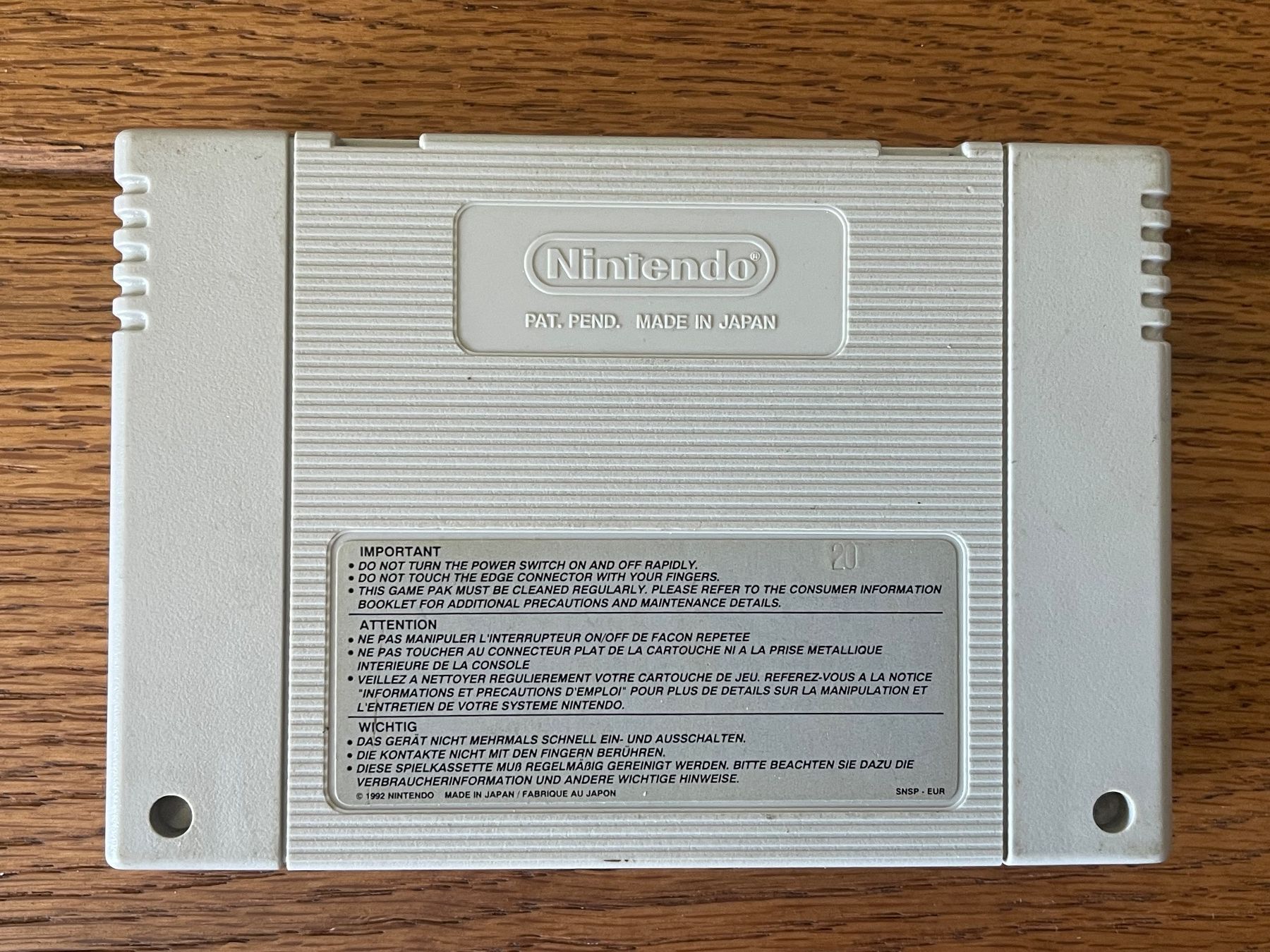Nintendo Giochi: Micro Machines - Super Nintendo SNES-Klassiker! – Usato da Zuerich venduto da Dorsi 1