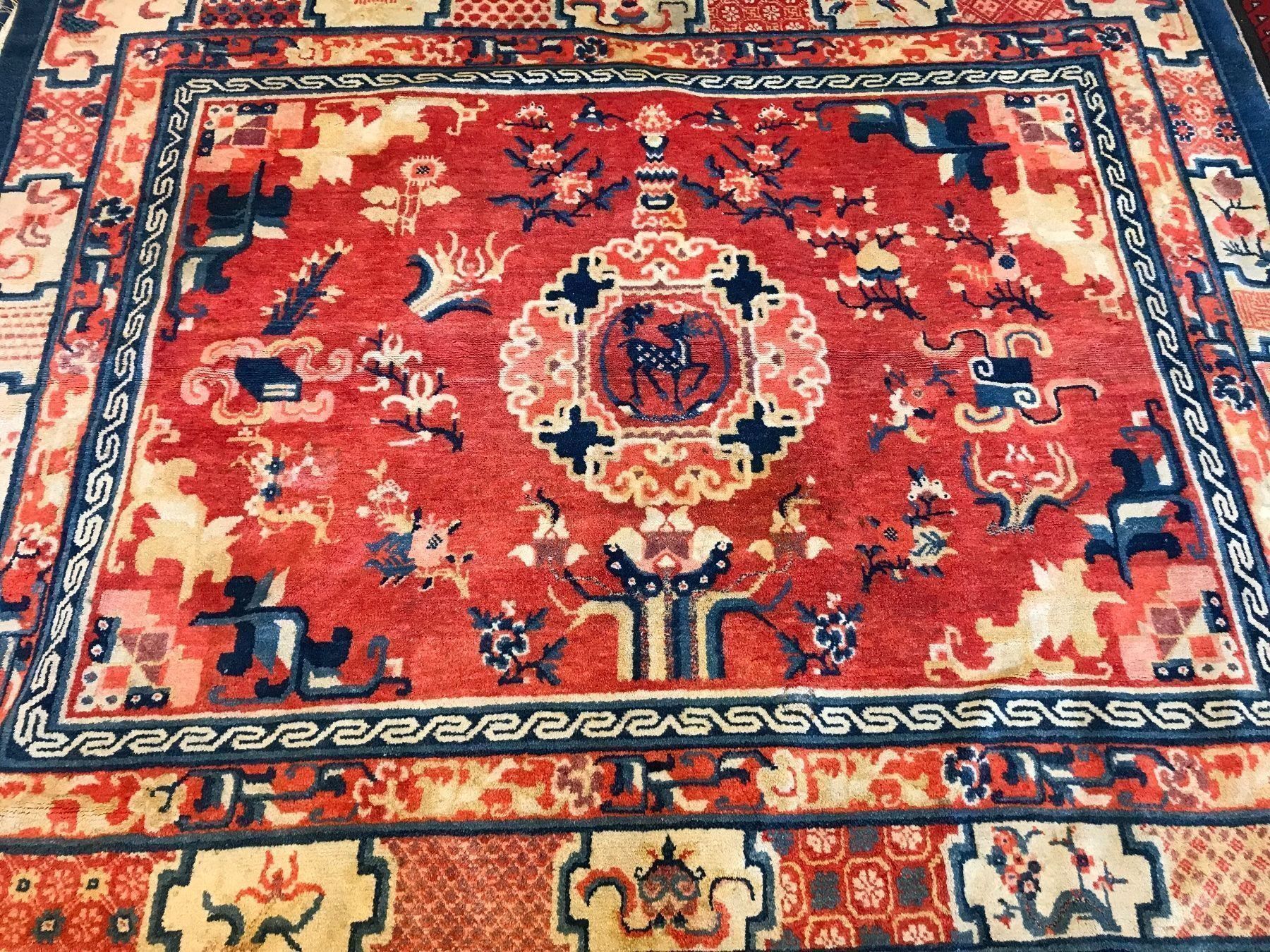 Tappeti: ANTIK CHINA TEPPICH 217X176cm – Usato da Zürich venduto da Artnuvo 2