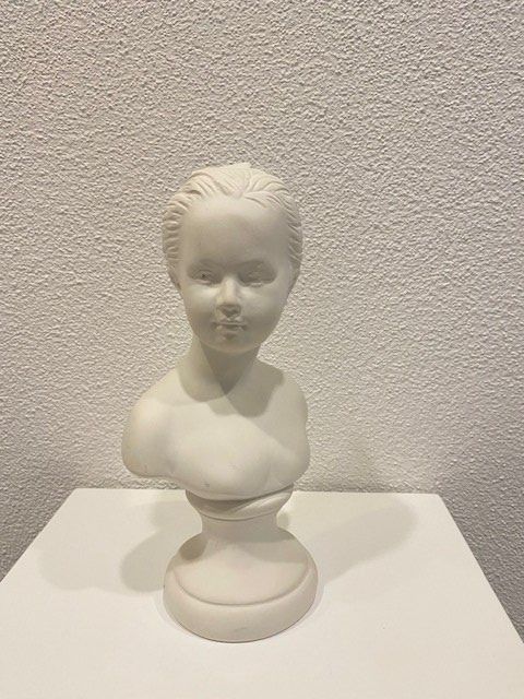 Brillante busto espositore per collana 100x100x275 ottanio - Espositori per gioielleria