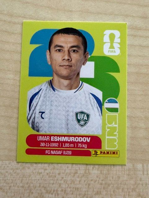 Panini Carte collezionabili: FIFA WM 2026 Panini UZB 5 – Nuovo (secondo la descrizione) da Egg b. Zürich venduto da pie_9jrw