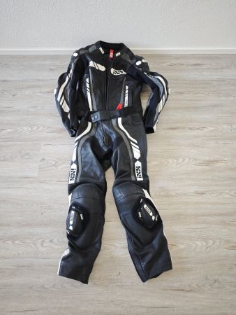 IXS RS-800 Motorrad Lederkombi, 2-Teiler, Grösse 50
