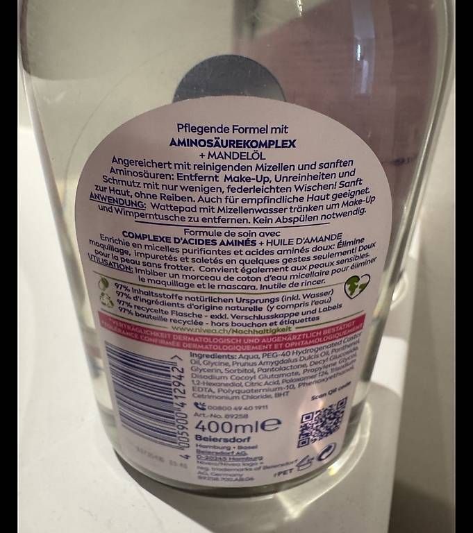 Gesichtspflege: Nivea Mizellenwasser – Neu und originalverpackt aus Sarnen von OWAccount 1
