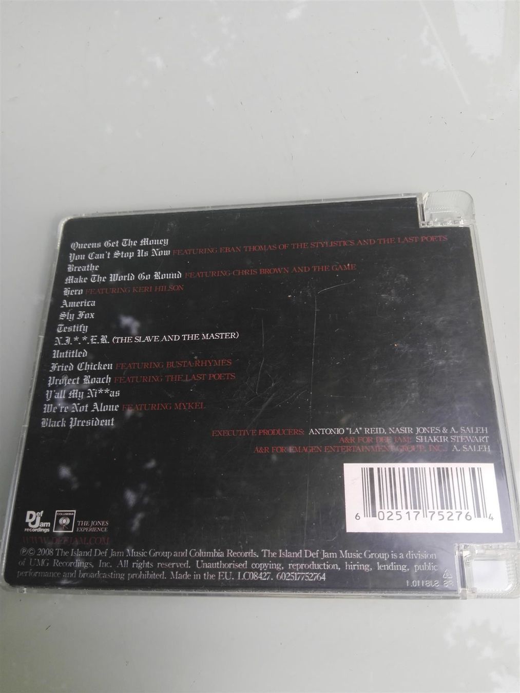CD: Nas - Hero                        '2008 – Usato da St.Galllen venduto da elkaphone 4