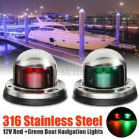 Marine LED Navigation Lichter 12V (Set Mit 2 ) Boot