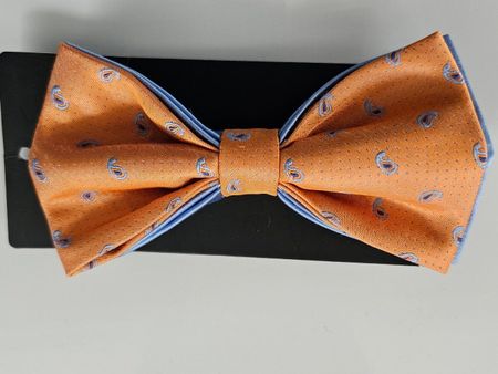 Fliege orange neu u originalverpackt