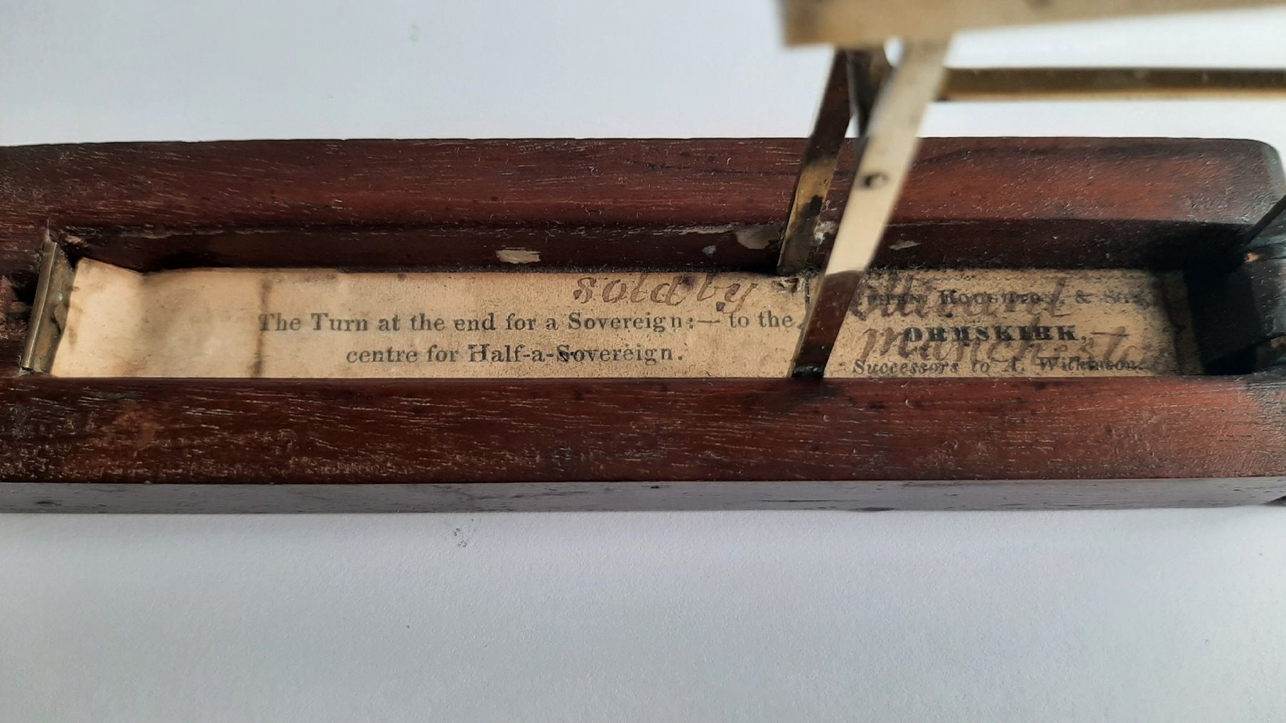 Waagen und Gewichte: Balance Trebuchet portatif – Gebraucht aus Lausanne von 55michel 1