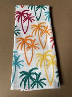 Palm Tree Cotton Kitchen Towel - Summer Vibes! 🌴☀️