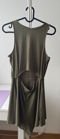 Stylischer Jumpsuit Gr. M - Khaki