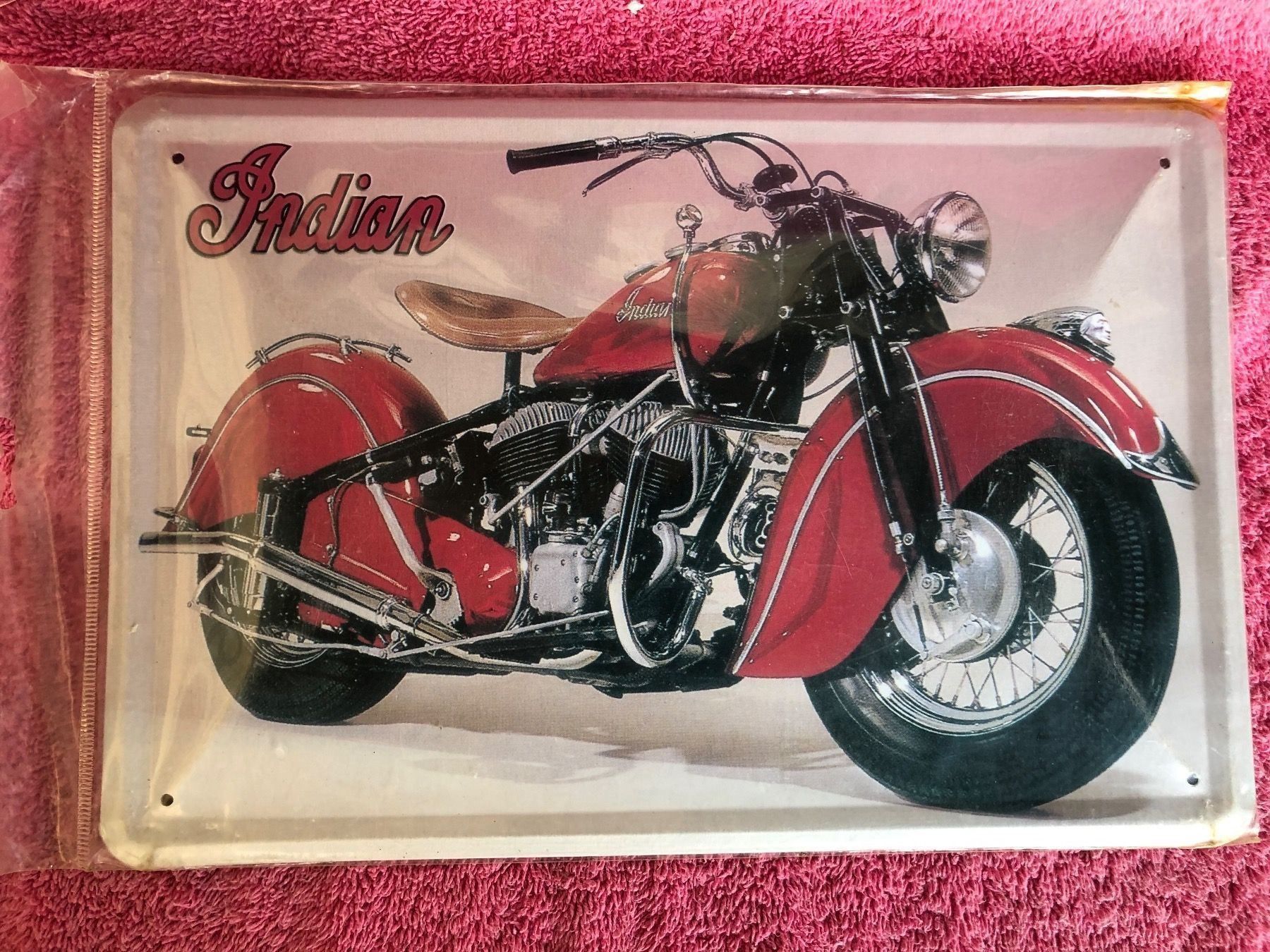 Ecriteaux: Indian motorcycle classic v2 usa – Neuf (Voir description) à Reinach AG par rares75