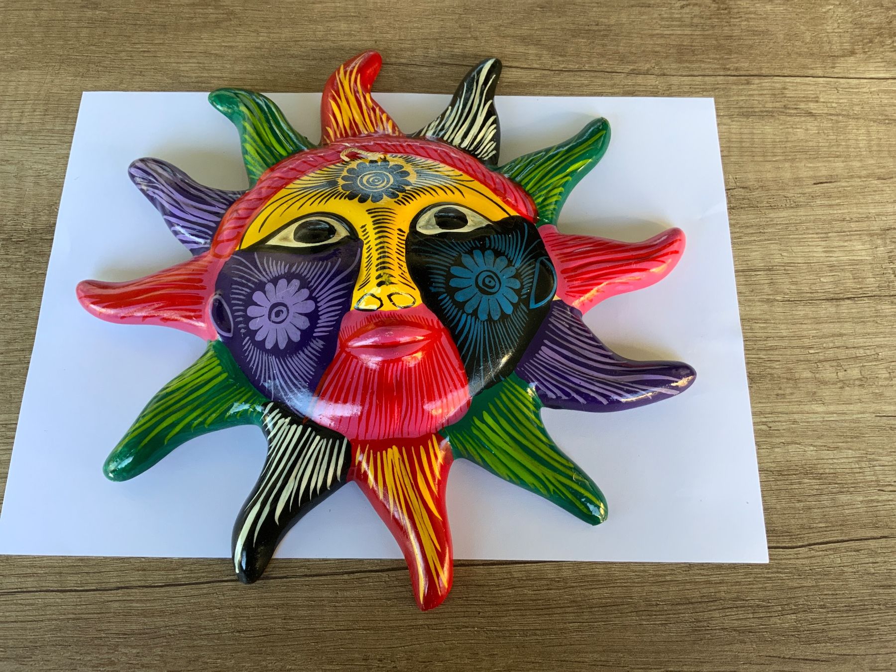 Tutte le decorazioni: Sonnengesicht Bunt 27 cm – Usato da Schübelbach venduto da Hecht11.