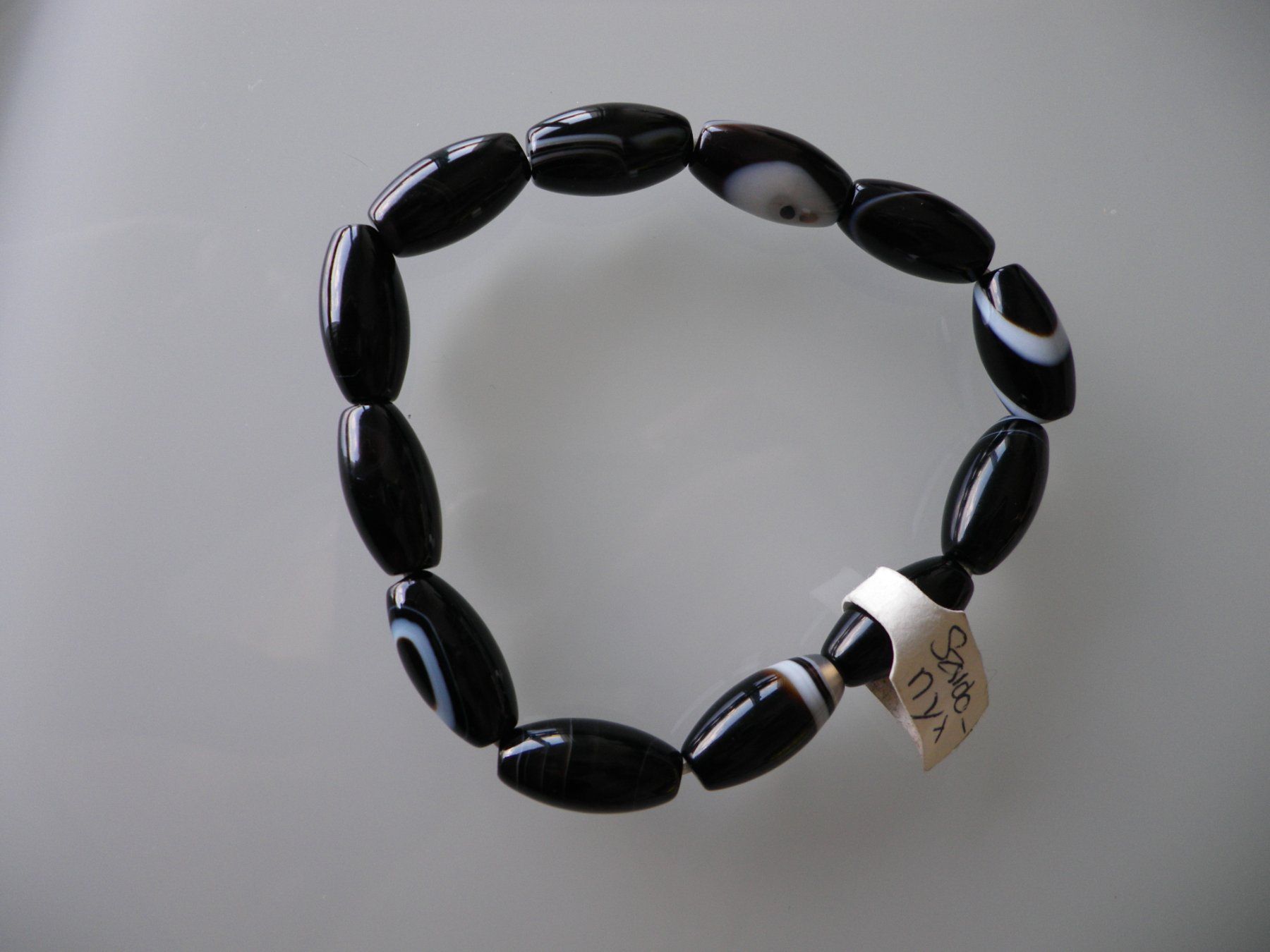 Bracciali & Braccialetti: Echt-Stein Armband Sardonyx – Usato da Reinach venduto da Mietze 1