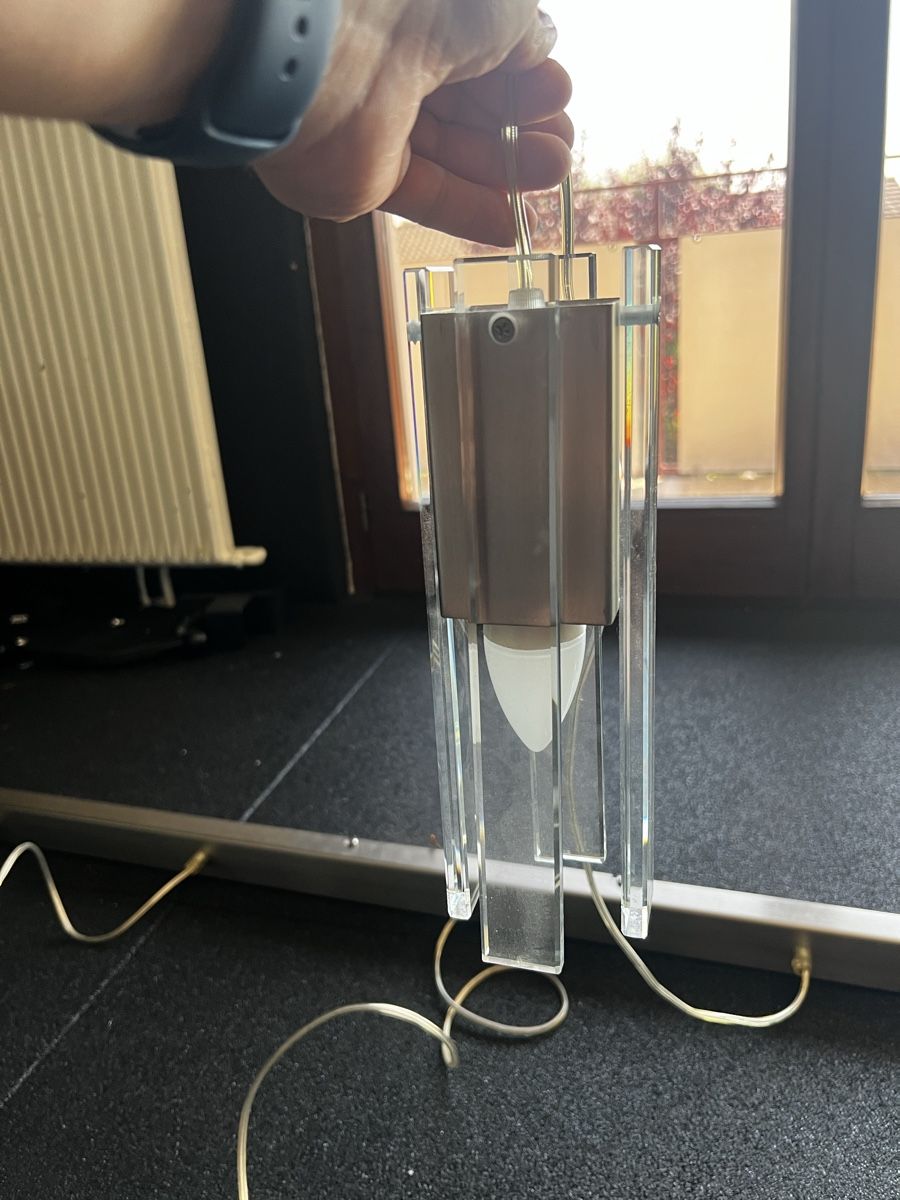 Lampadari & plafoniere: Moderne Designer-Hängelampe mit Glasakzenten – Usato da Lostorf venduto da koe_8bx5 1