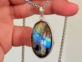 Collier avec Labradorite