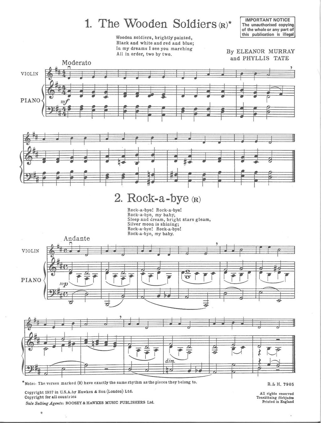 CD: Tunes For My Violin - E. Murray & P. Tate – Nuovo (secondo la descrizione) da Neuchâtel venduto da Babotschk 1