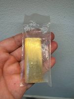 Cartier Gold Brushed Feuerzeug ca. 1990 - Neu