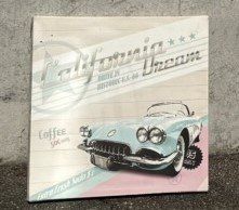 Wandbild California Dream, Vintage-Stil, neuwertig! 45 x 45