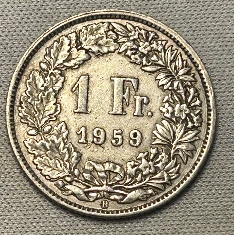 Monnaie de 1 frs de 1959 Kaufen auf Ricardo