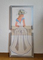 Lady in Weiss, Ideal in einem Hochzeitsgeschäft